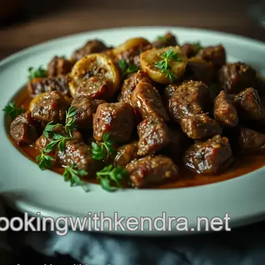Onglet de Boeuf &agrave; l'&Eacute;chalote: Un Classique Bistro Facile! Fiche recette