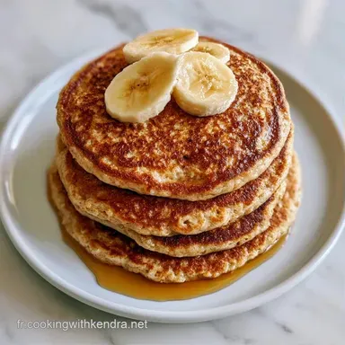Pancakes L&eacute;gers Banane Davoine en 35 Min Fiche recette