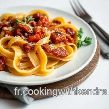 Pappardelle au Sanglier: Un Rago&ucirc;t Divin, Comme en Toscane! Fiche recette