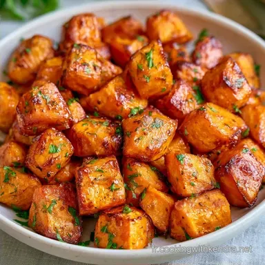 Patates Douces R&ocirc;ties en 40 Minutes