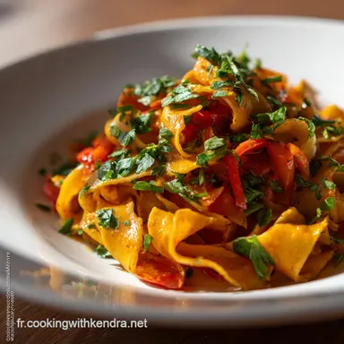 P&acirc;tes au paprika fum&eacute; : lultime recette onctueuse et rapide Fiche recette