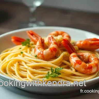 P&acirc;tes aux Crevettes &agrave; l'Ail et au Beurre Citronn&eacute; : Mon Plat Pr&eacute;f&eacute;r&eacute;