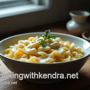 P&acirc;tes Sauce Roquefort : Une Recette Cr&eacute;meuse et R&eacute;confortante