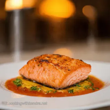 Pav&eacute; de Saumon Grill&eacute; Ma Recette Bistro Facile Fiche recette