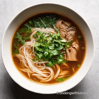 Pho Magnifique Recette Facile du Pho Bo Maison