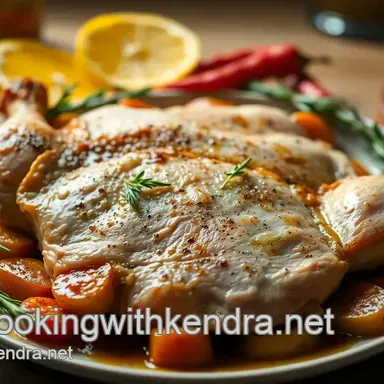 Pilon de Poulet Marin&eacute; aux &Eacute;pices de Provence : Recette Facile et Savoureuse