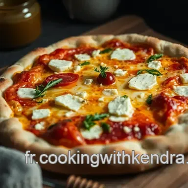 Pizza au Ch&egrave;vre et Miel : Une Recette Facile et Savoureuse &agrave; Partager Fiche recette
