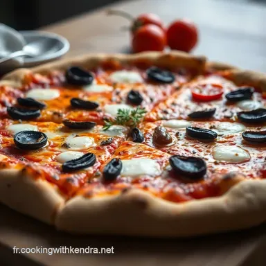 Pizza aux Anchois: Un Go&ucirc;t de M&eacute;diterran&eacute;e Facile! Fiche recette