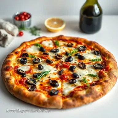 Pizza aux Anchois: Un Go&ucirc;t de M&eacute;diterran&eacute;e Facile!