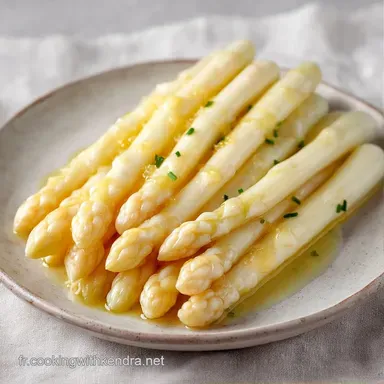 Plat Chaud Asperges Blanches en 35 Min Fiche recette