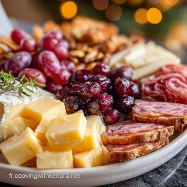 Plateau Festif Charcuteries Et Fromages Facile: Assemblage Express Fiche recette