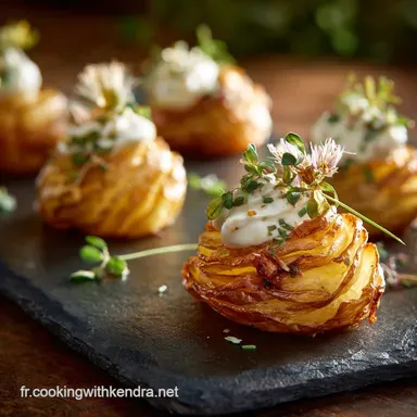 Pommes de terre au four et cr&egrave;me aigre Le secret dune peau croustillante Fiche recette