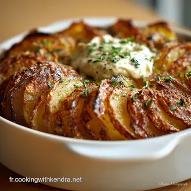 Pommes de terre au four et cr&egrave;me aigre Le secret dune peau croustillante