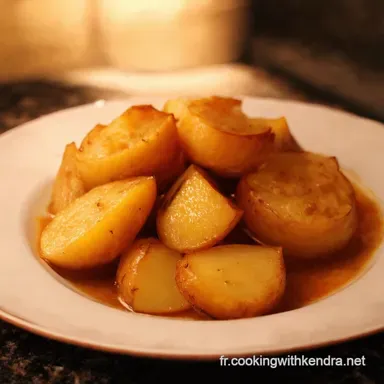 Pommes de Terre au Four La Cuisson Sol Rustique de GrandM&egrave;re Fiche recette