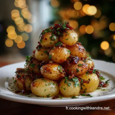 Pommes de Terre Garnies Faon Sapins : L'Accompagnement Festif