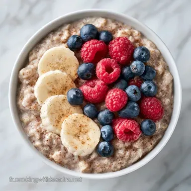 Porridge d'Avoine aux Fruits en 15 Min