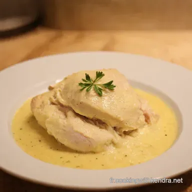 Recette Blanc de Poulet &agrave; la Cr&egrave;me Un D&eacute;lice Facile Fiche recette