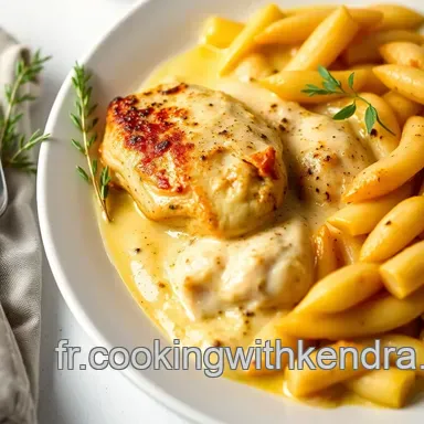 Poulet &agrave; la Cr&egrave;me Facile: Le Classique Bistro Chez Vous! Fiche recette