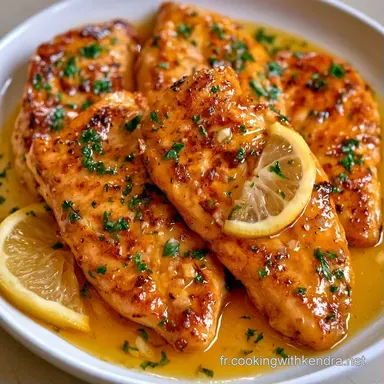 Poulet Ail Citron pour 4 Personnes Fiche recette