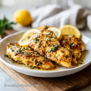 Poulet Ail Citron : Recette Fondante pour 4 Personnes Fiche recette
