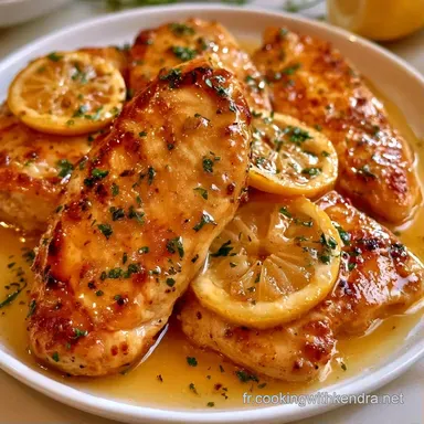 Poulet Au Citron en 25 Minutes Fiche recette