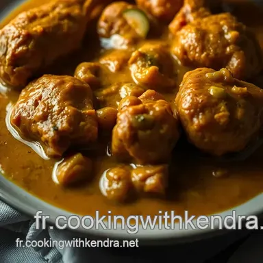 Recette Poulet au Curry Cr&eacute;meux: Un D&icirc;ner Savoureux et R&eacute;confortant Fiche recette