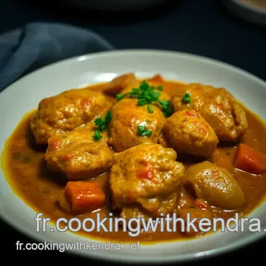 Poulet au Curry : Une Recette Savoureuse et &Eacute;pic&eacute;e de Maison Fiche recette