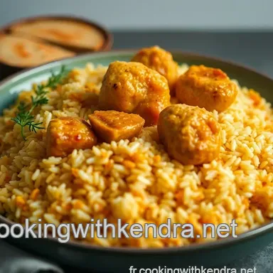 D&eacute;couvrez le Poulet au Riz au Curry &Eacute;pic&eacute; : Recette R&eacute;confortante Facile Fiche recette