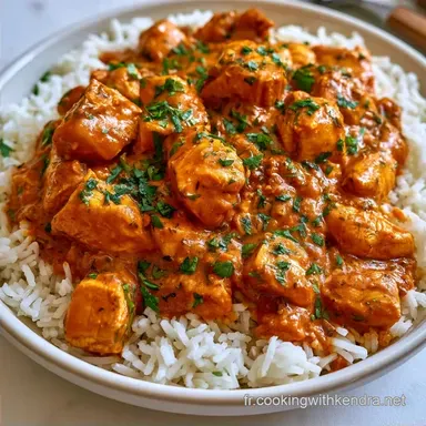 Poulet au Riz au Curry &Eacute;pic&eacute; en 25 Min