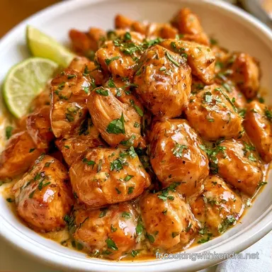 Poulet Coco Citron au Lait de Coco Fiche recette