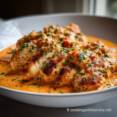 Blancs de Poulet &agrave; la Cr&egrave;me de Tomate Ready in 30 Min