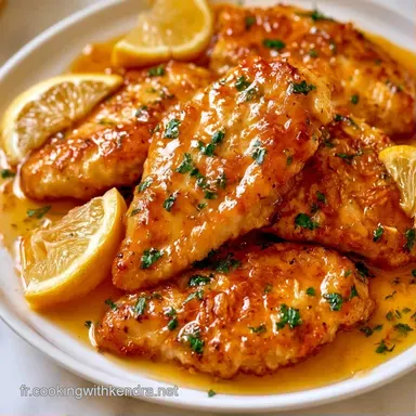 Poulet Paprika Citron pour 4 Personnes Fiche recette