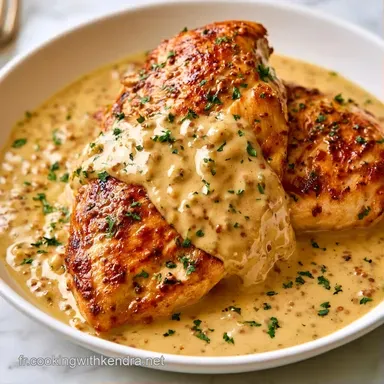 Poulet Sauce Moutarde en 25 Minutes Fiche recette
