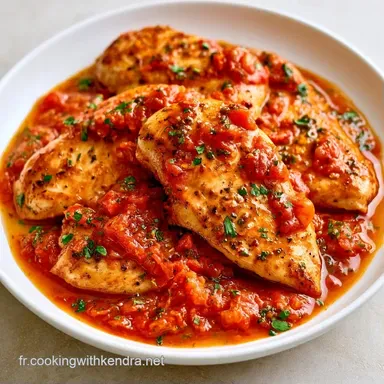 Poulet Tomates Herbes en 35 Minutes Fiche recette