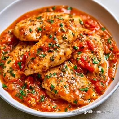 Poulet Tomates Herbes en 35 Minutes
