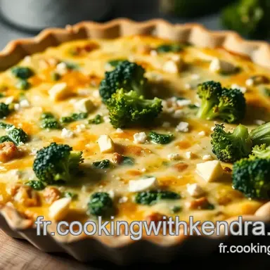 Quiche Brocolis Ch&egrave;vre : Un D&eacute;lice Savoureux &agrave; La Fran&ccedil;aise