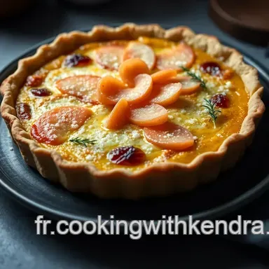 Quiche Saumon Poireaux : Mon Recette Facile et Savoureuse &agrave; Essayer Fiche recette