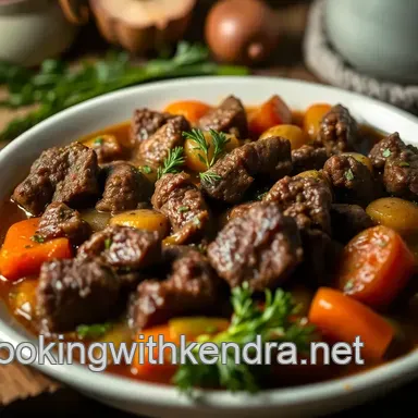 Rago&ucirc;t de Boeuf : La Recette R&eacute;confortante de l'Hiver Fiche recette