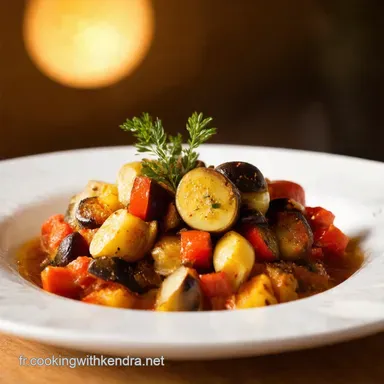 Recette Ratatouille Ni&ccedil;oise Facile Le Soleil dans Votre Assiette Fiche recette