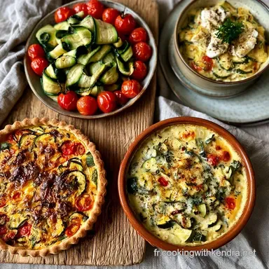 21 Recettes de Courgettes: Po&ecirc;le, Gratins & Salades