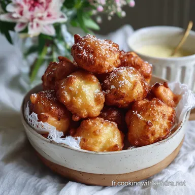Recette Bugnes Lyonnaises Traditionnelles au Rhum Pr&ecirc;tes en 1 Heure