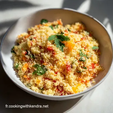 Recette Couscous Facile pour 6 Portions Fiche recette
