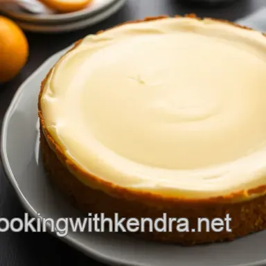 Cheesecake cr&eacute;meux au citron et &agrave; la vanille : une recette inratable Fiche recette