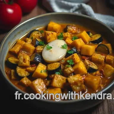 Curry d'Aubergine : Recette Facile et Savoureuse &agrave; Tester Absolument Fiche recette