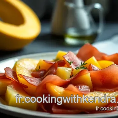 Jambon Cru Melon Pr&eacute;sentation: Une Alliance Parfaite pour l'&Eacute;t&eacute;