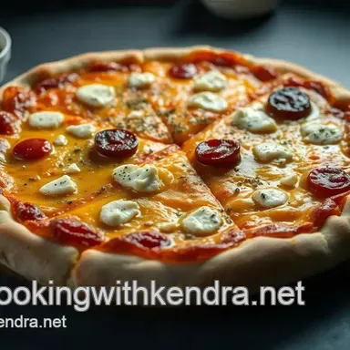 Pizza au Ch&egrave;vre et Miel : Recette Facile et Savoureuse &agrave; Essayer