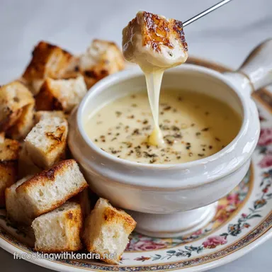 Recette Fondue Savoyarde Traditionnelle pour 4 Servings