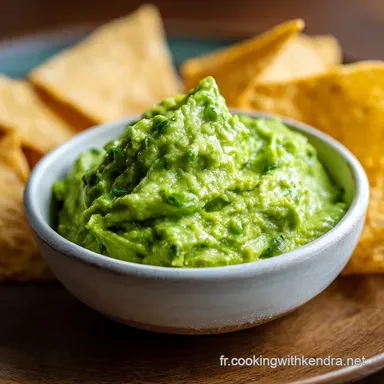 Recette Guacamole Maison Rapide pour 4 Portions Fiche recette