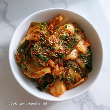 Recette Kimchi Maison pour 4 Portions