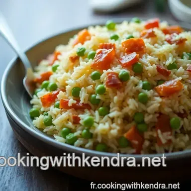 Recette Riz Cantonais Classique: Un Plat R&eacute;confortant Facile &agrave; Pr&eacute;parer Fiche recette